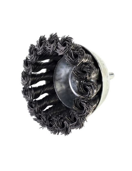 CEPILLO CIRCULAR COPA ALAMBRE TRENZADO 75MM SINDEX
