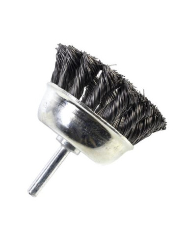 CEPILLO CIRCULAR COPA ALAMBRE TRENZADO 75MM SINDEX