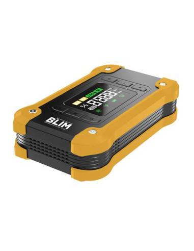 ARRANCADOR BATERIAS 4 EN 1 CON COMPRESOR Y POWERBANK 16.000 MAH BLIM