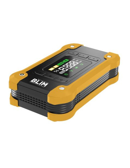 ARRANCADOR BATERIAS 4 EN 1 CON COMPRESOR Y POWERBANK 16.000 MAH BLIM