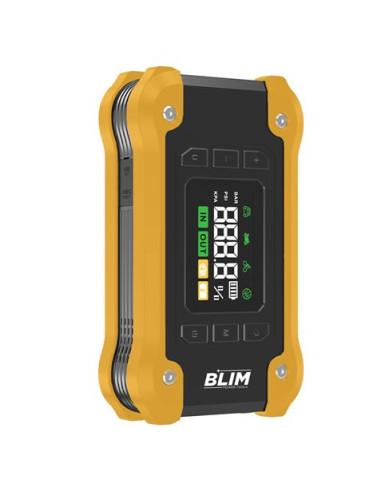 ARRANCADOR BATERIAS 4 EN 1 CON COMPRESOR Y POWERBANK 16.000 MAH BLIM