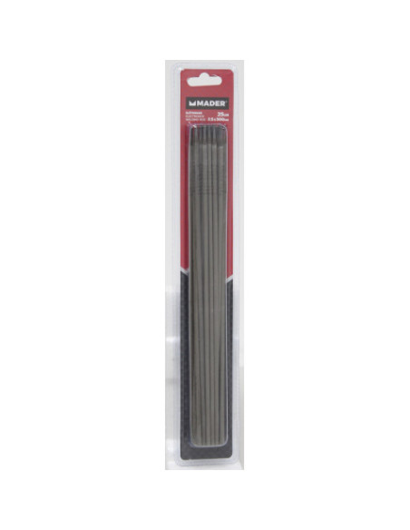 ELECTRODO RUTILO 2.5X300MM 25 PCS MADER