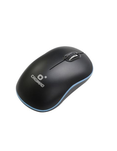 RATON X52 INALAMBRICO NEGRO/AZUL CROMAD