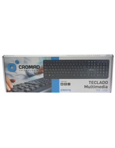 COMBO TECLADO Y RATON CON CABLE BUSINESS SLIM BLANCO SUBBLIM 2