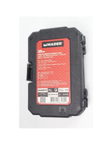 JUEGO BROCAS MIXTAS Y PUNTAS MADER
