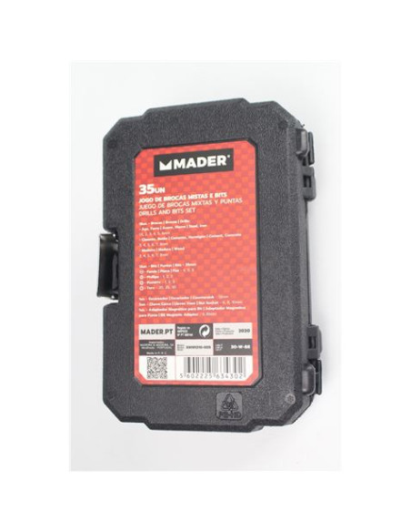 JUEGO BROCAS MIXTAS Y PUNTAS MADER
