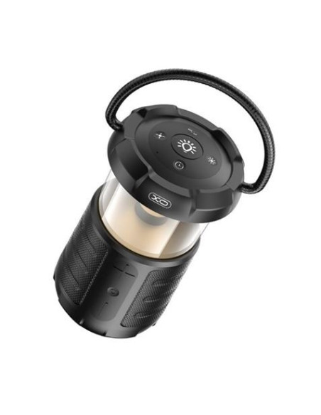 ALTAVOZ BLUETOOTH 15W CON LAMPARA CAMPING XOF49 NEGRO XO