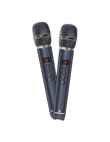 ALTAVOZ KARAOKE PORTATIL COOLSOUND BLAST PUMP 2X6.5\" 350W NARANJA