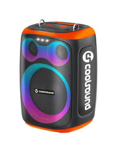 ALTAVOZ KARAOKE PORTATIL COOLSOUND BLAST 8\" 300W NARANJA