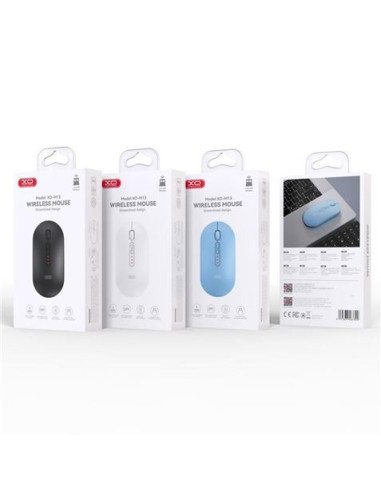 RATON INALAMBRICO WIRELESS / BLUETOOTH 1600DPI AZUL M13 XO