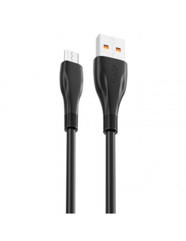 CABLE NB185 CARGA RAPIDA USB - MICRO USB | 6A | 1 METRO | NEGRO XO