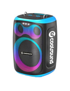 ALTAVOZ KARAOKE PORTATIL COOLSOUND BLAST 8\" 300W AZUL 2