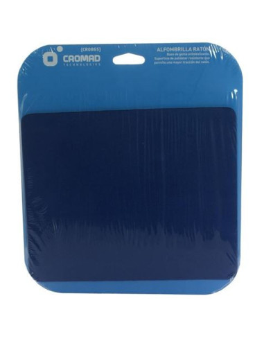 ALFOMBRILLA RATÓN AZUL CROMAD