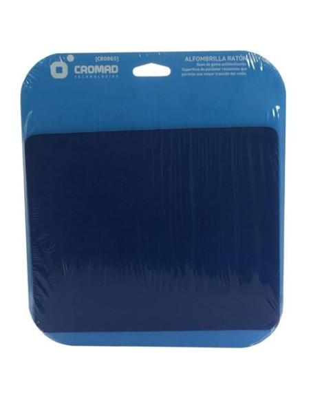 ALFOMBRILLA RATÓN AZUL CROMAD