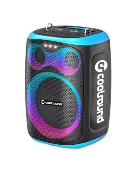 ALTAVOZ KARAOKE PORTATIL COOLSOUND BLAST 8\" 300W AZUL