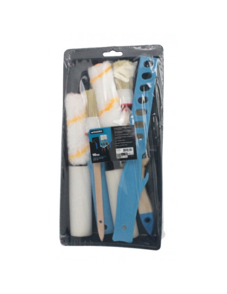 KIT DE PINTURA 100MM. 10 PCS MADER