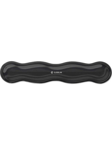 REPOSAMUÑECAS ERGO CRISTAL FLEX NEGRO SUBBLIM
