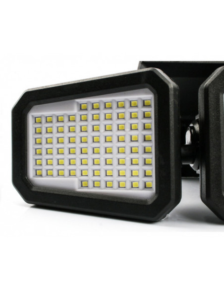 FOCO SOLAR TRIPLE CON SENSOR 800LM ELBAT