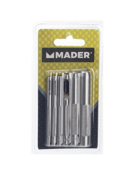 JUEGO 5 PCS SACABOCADOS MADER