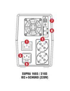 SAI XMART SUPRA 1600VA 2