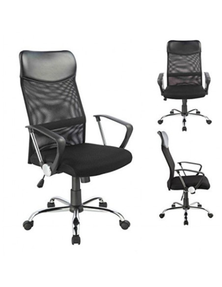 SILLA OFICINA OF100 NEGRO MUVIP