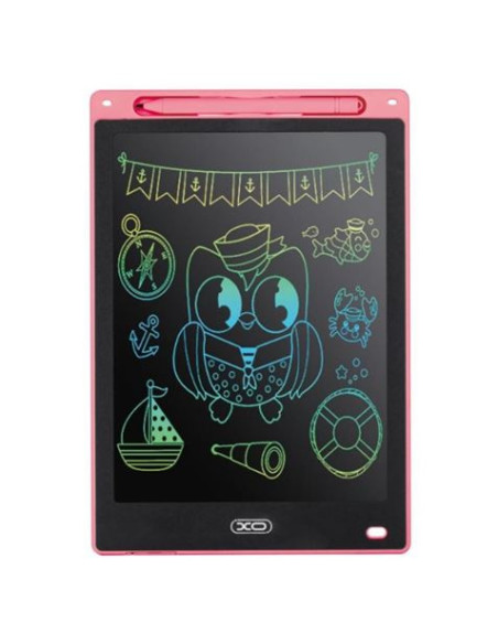 PIZARRA DIGITAL INFANTIL 10 ROSA V01 XO