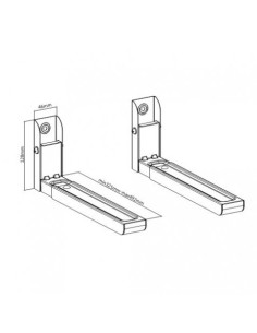 SOPORTE PARA MICROONDAS / HORNOS CROMAD 2