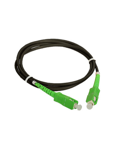 CABLE FIBRA OPTICA SC/APC-SC/APC MONOMODO 5 METROS CROMAD
