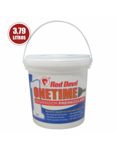 MASILLA ONETIME 3.79 LITROS RED DEVIL