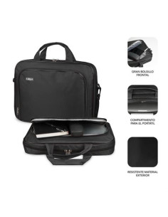 MALETIN PORTATIL SUBBLIM OXFORD 15.4- 16 NEGRO 2