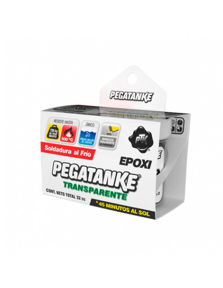 PEGATANKE EPOXICO CLASICO TRANSPARENTE 32GR