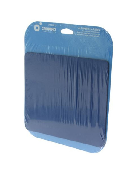 ALFOMBRILLA RATÓN AZUL CROMAD