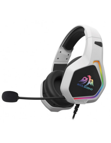 AURICULAR GAMING G6 | XBOX | PS5 | SWITCH | PC | BLANCO COOLSOUND