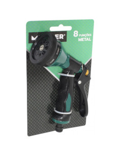 PISTOLA DE RIEGO METAL 8 FUNCIONES MADER