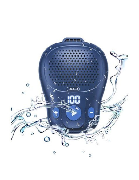 ALTAVOZ BLUETOOTH 3W IP66 IDEAL PARA DEPORTES F78 AZUL XO