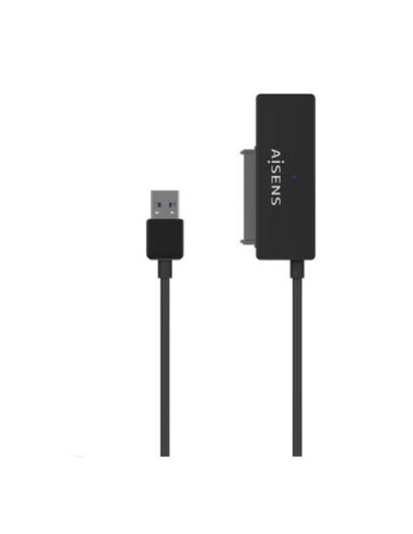 ADAPTADOR SATA A USB-A PARA DISCOS DUROS 2.5 Y 3.5 CON ALIMENTADOR AISENS