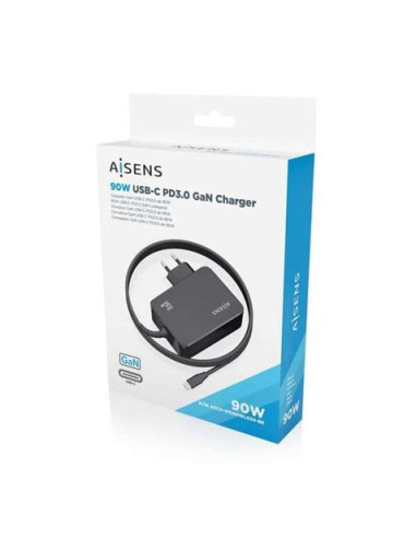 CARGADOR 90W USB TIPO-C 1.80 METROS AISENS