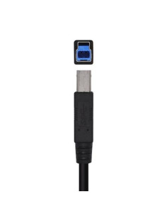 CABLE IMPRESORA USB 3.0 2 METROS NEGRO AISENS