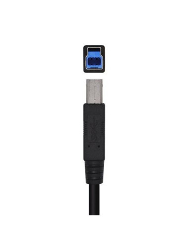 CABLE IMPRESORA USB 3.0 2 METROS NEGRO AISENS