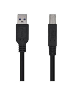 CABLE IMPRESORA USB 3.0 2 METROS NEGRO AISENS 2