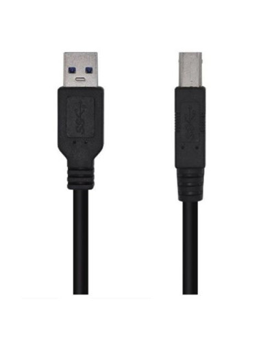 CABLE IMPRESORA USB 3.0 2 METROS NEGRO AISENS