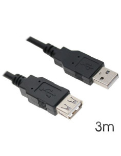 CABLE USB 2.0 EXTENSION 3M AM-AF CROMAD