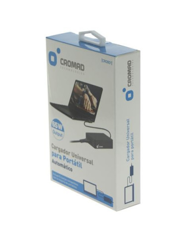 CARGADOR UNIVERSAL AUTOMÁTICO 65W CROMAD