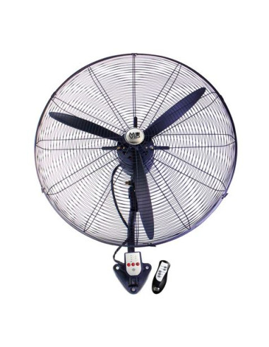 VENTILADOR DE PARED INDUSTRIAL 230W 3 VELOCIDADES Y MANDO A DISTANCIA MUVIP