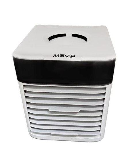 MINI CLIMATIZADOR PORTÁTIL 10W CON LUZ LED 7 COLORES MUVIP