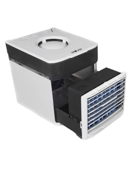 MINI CLIMATIZADOR PORTÁTIL 10W CON LUZ LED 7 COLORES MUVIP