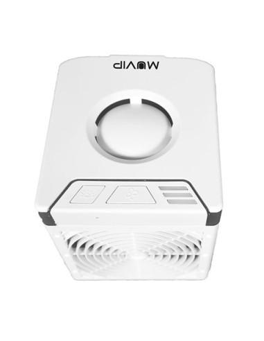 MINI CLIMATIZADOR PORTÁTIL 10W CON LUZ LED 7 COLORES MUVIP