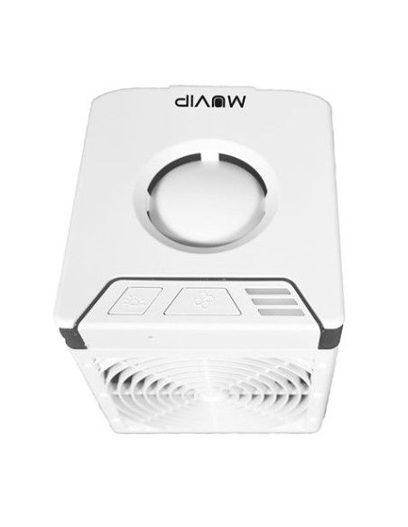 MINI CLIMATIZADOR PORTÁTIL 10W CON LUZ LED 7 COLORES MUVIP