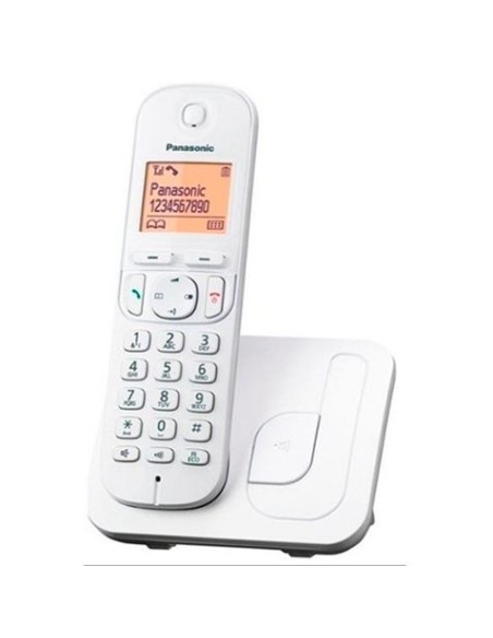 TELÉFONO INALÁMBRICO DECT PANASONIC KX-TGC210SP BLANCO