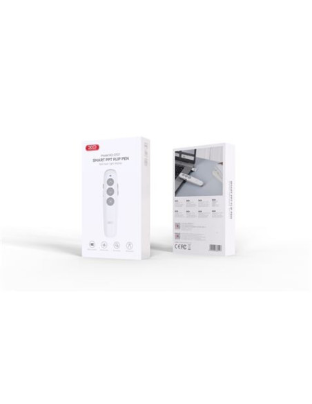 PRESENTADOR DIAPOSITIVAS CON PUNTERO LASER BATERIA CF27 XO